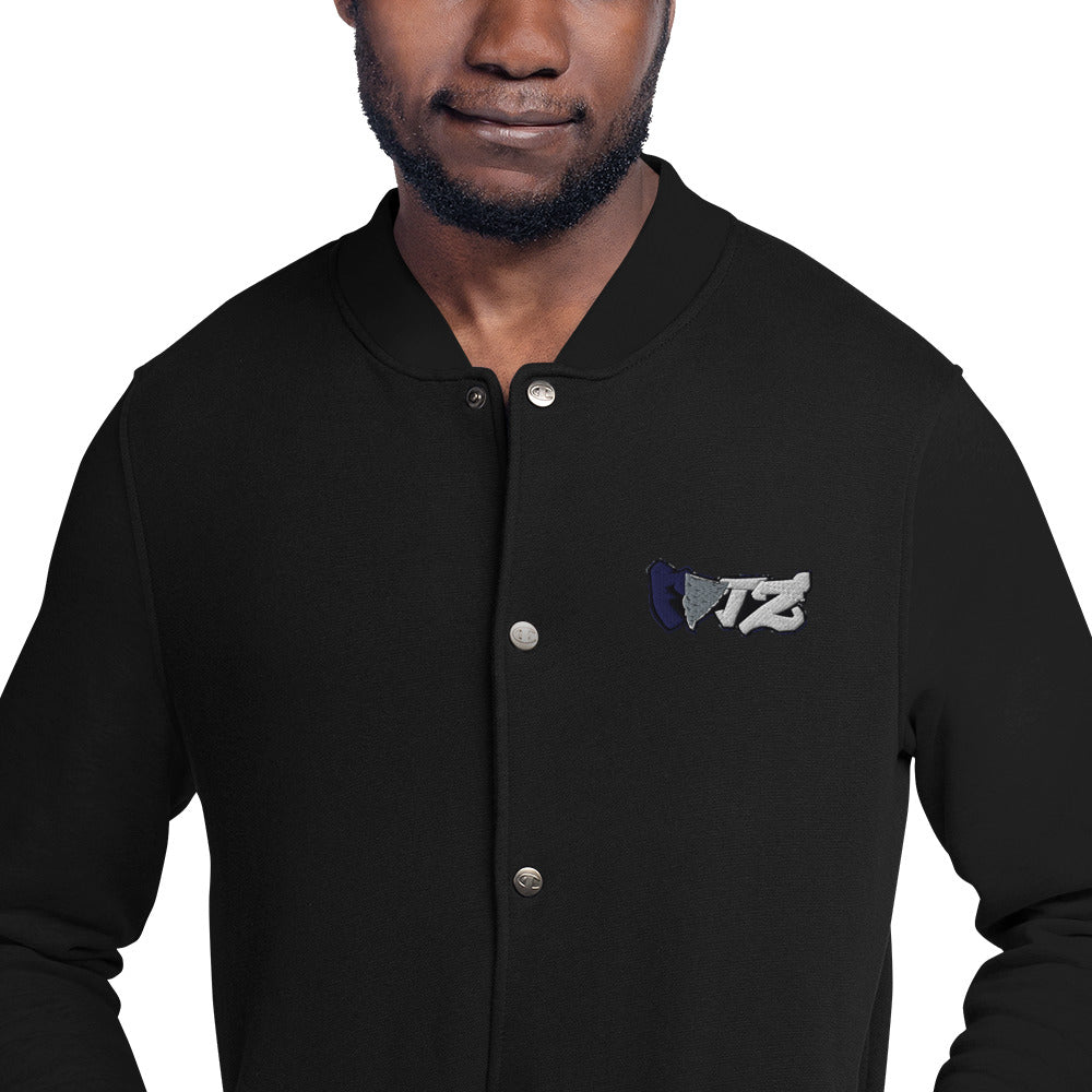 Stormy Fitz Embroidered Champion Bomber Jacket