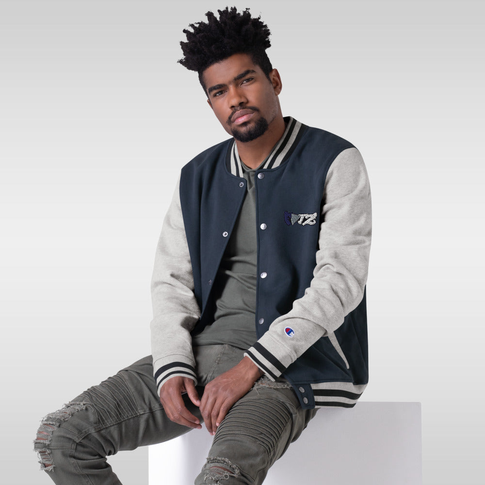 Stormy Fitz Embroidered Champion Bomber Jacket