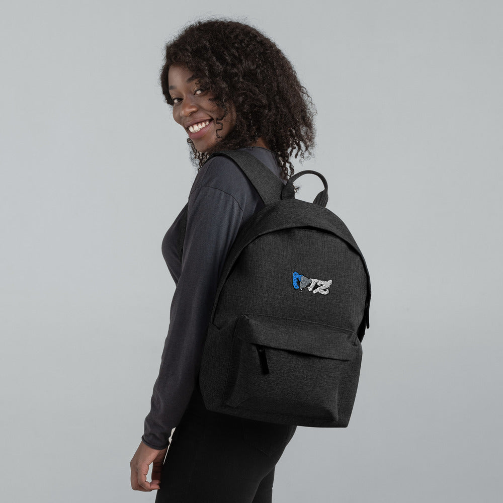 Stormy Fitz Embroidered Backpack