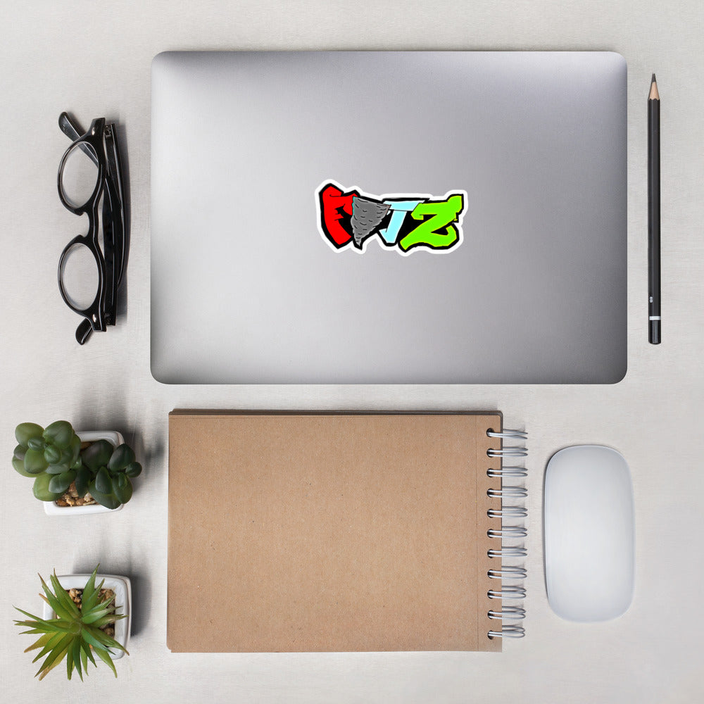 Stormy Fitz Bubble-free stickers