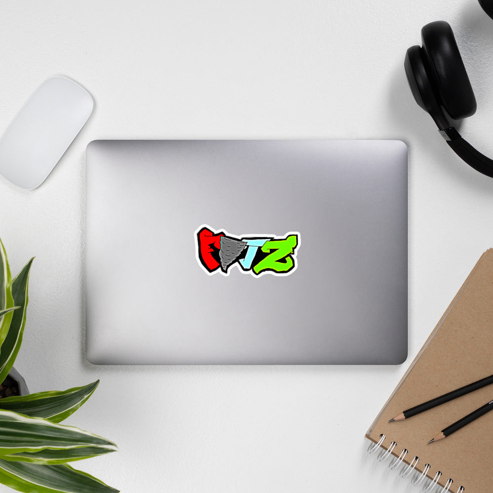 Stormy Fitz Bubble-free stickers