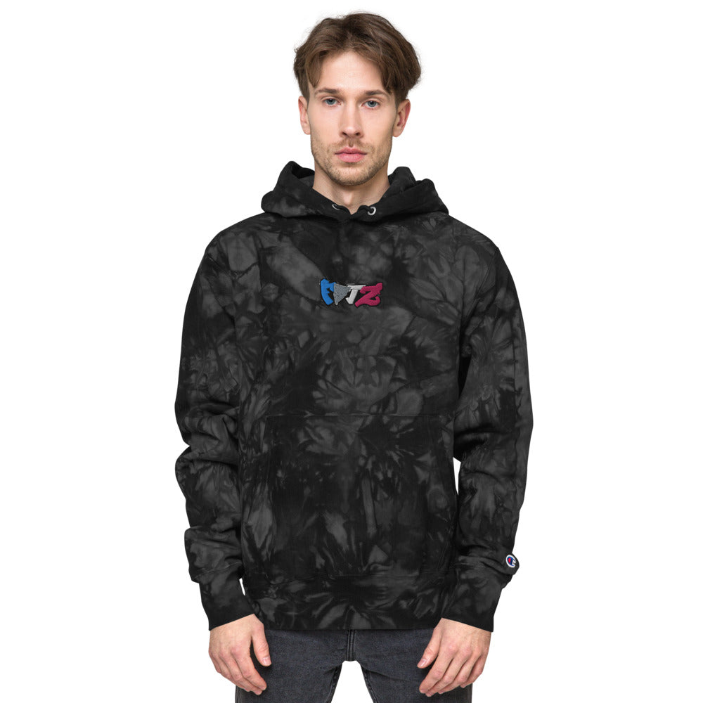 Stormy Fitz Unisex Champion tie-dye hoodie