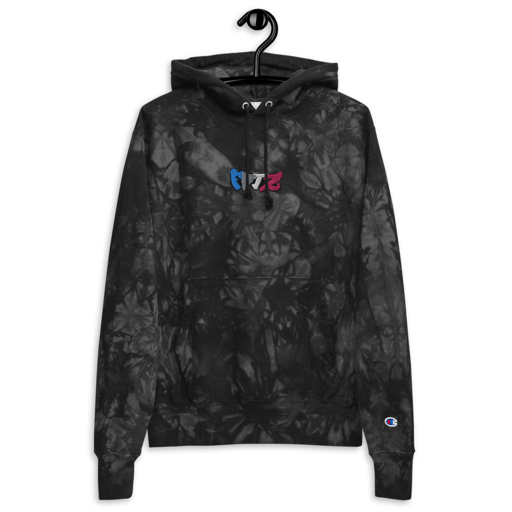 Stormy Fitz Unisex Champion tie-dye hoodie