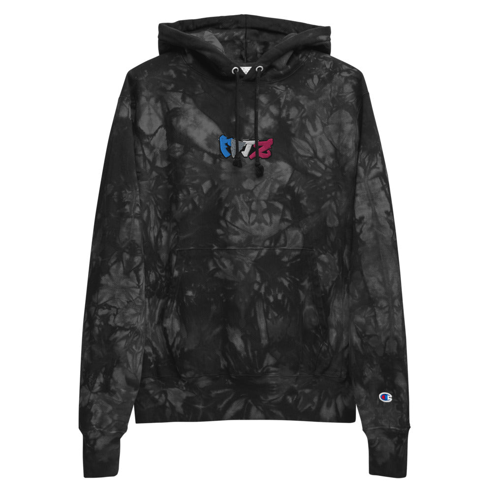 Stormy Fitz Unisex Champion tie-dye hoodie