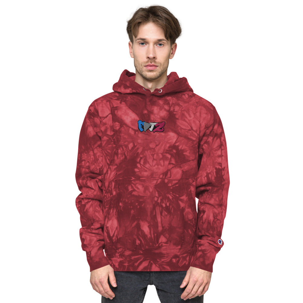 Stormy Fitz Unisex Champion tie-dye hoodie