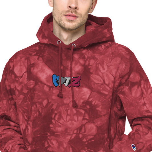 Stormy Fitz Unisex Champion tie-dye hoodie