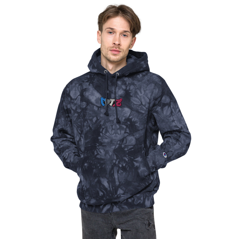 Stormy Fitz Unisex Champion tie-dye hoodie