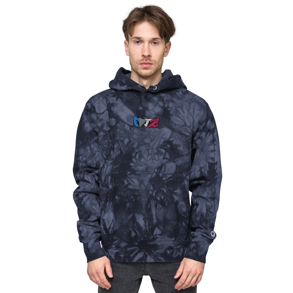Stormy Fitz Unisex Champion tie-dye hoodie