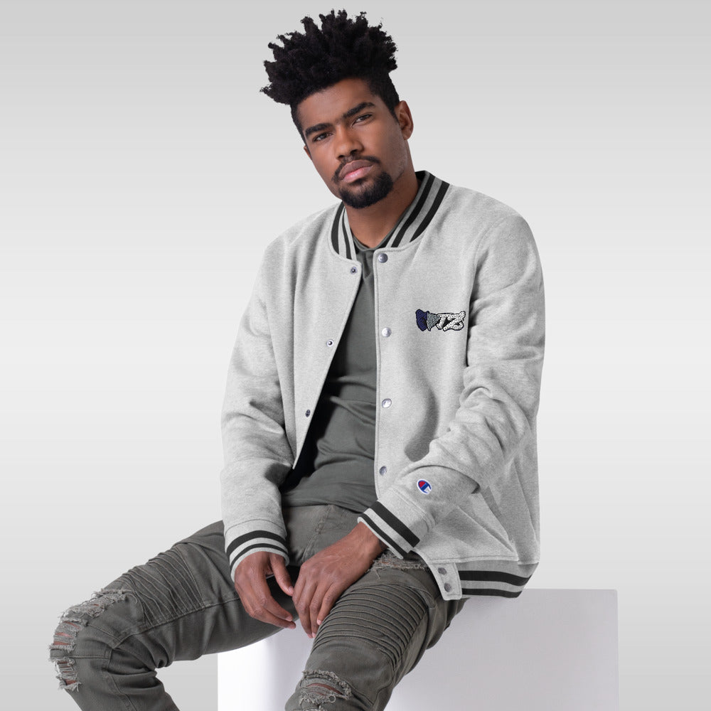 Stormy Fitz Embroidered Champion Bomber Jacket