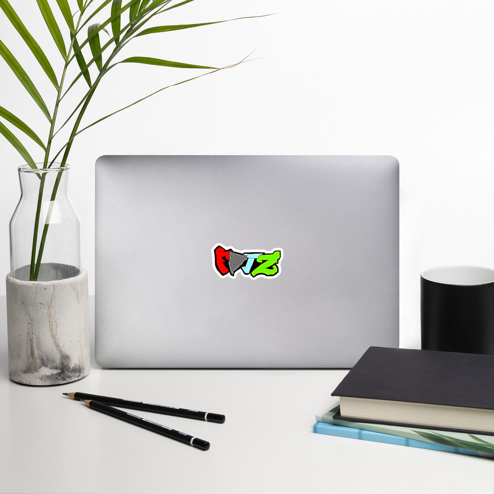 Stormy Fitz Bubble-free stickers