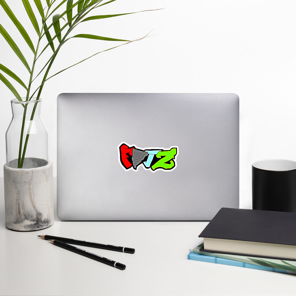 Stormy Fitz Bubble-free stickers