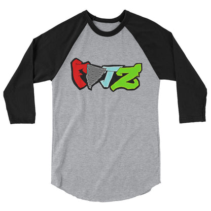 3/4 sleeve raglan shirt