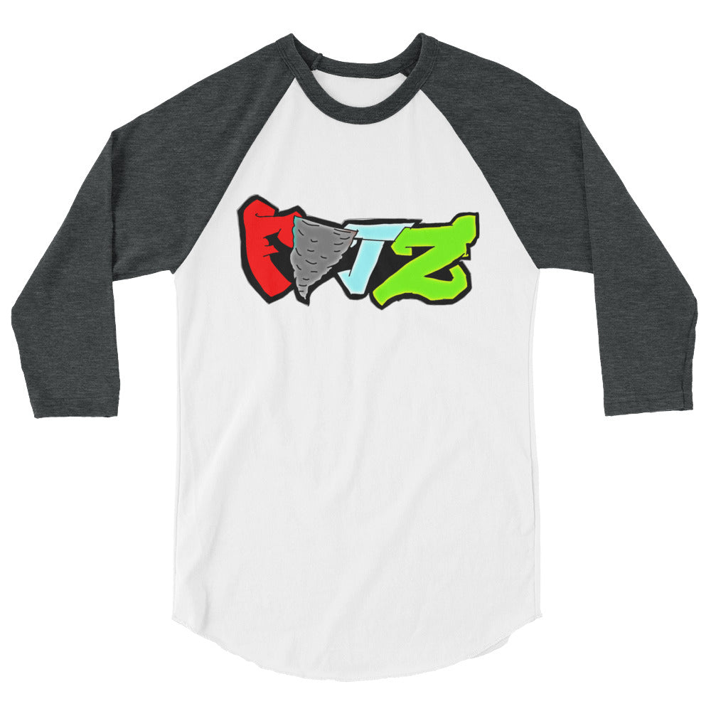3/4 sleeve raglan shirt
