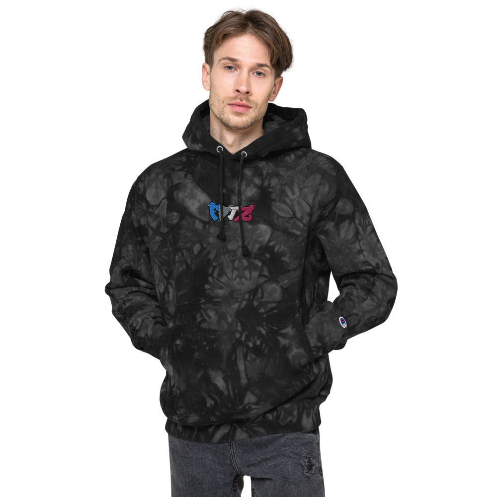 Stormy Fitz Unisex Champion tie-dye hoodie