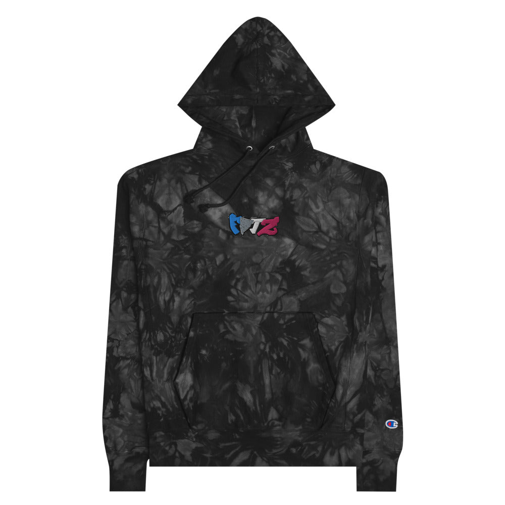 Stormy Fitz Unisex Champion tie-dye hoodie