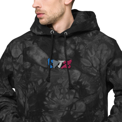 Stormy Fitz Unisex Champion tie-dye hoodie