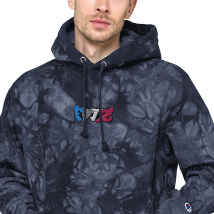 Stormy Fitz Unisex Champion tie-dye hoodie