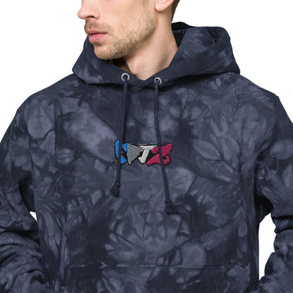 Stormy Fitz Unisex Champion tie-dye hoodie