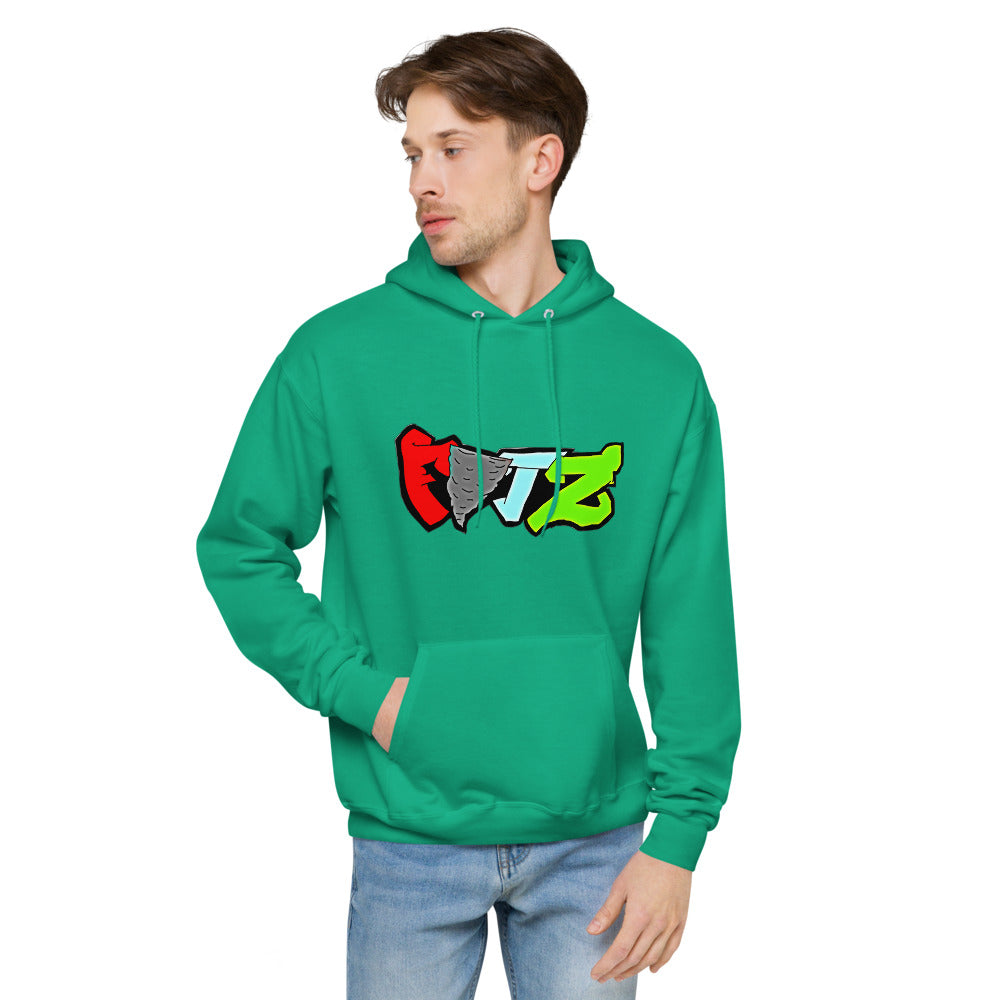 Stormy Fitz Unisex fleece hoodie