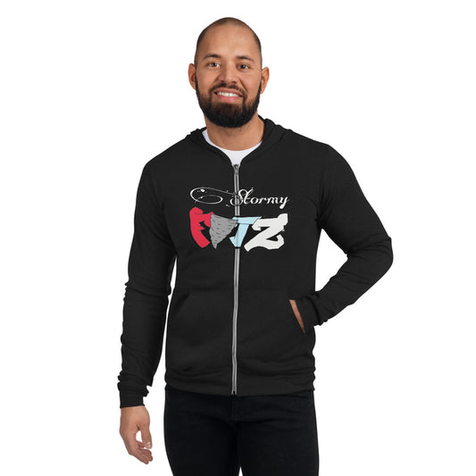 Unisex zip hoodie